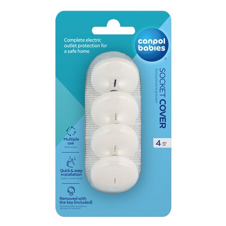 CANPOL BABIES PROTECTIONS POUR PRISES 4 PCS