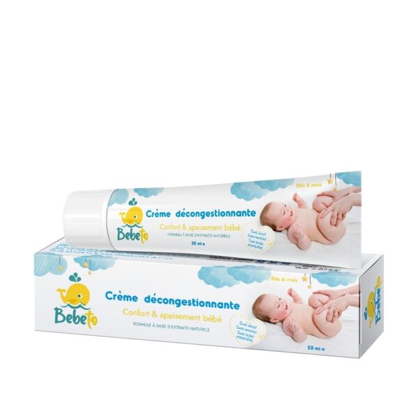 Bebeto crème décongestionnante
